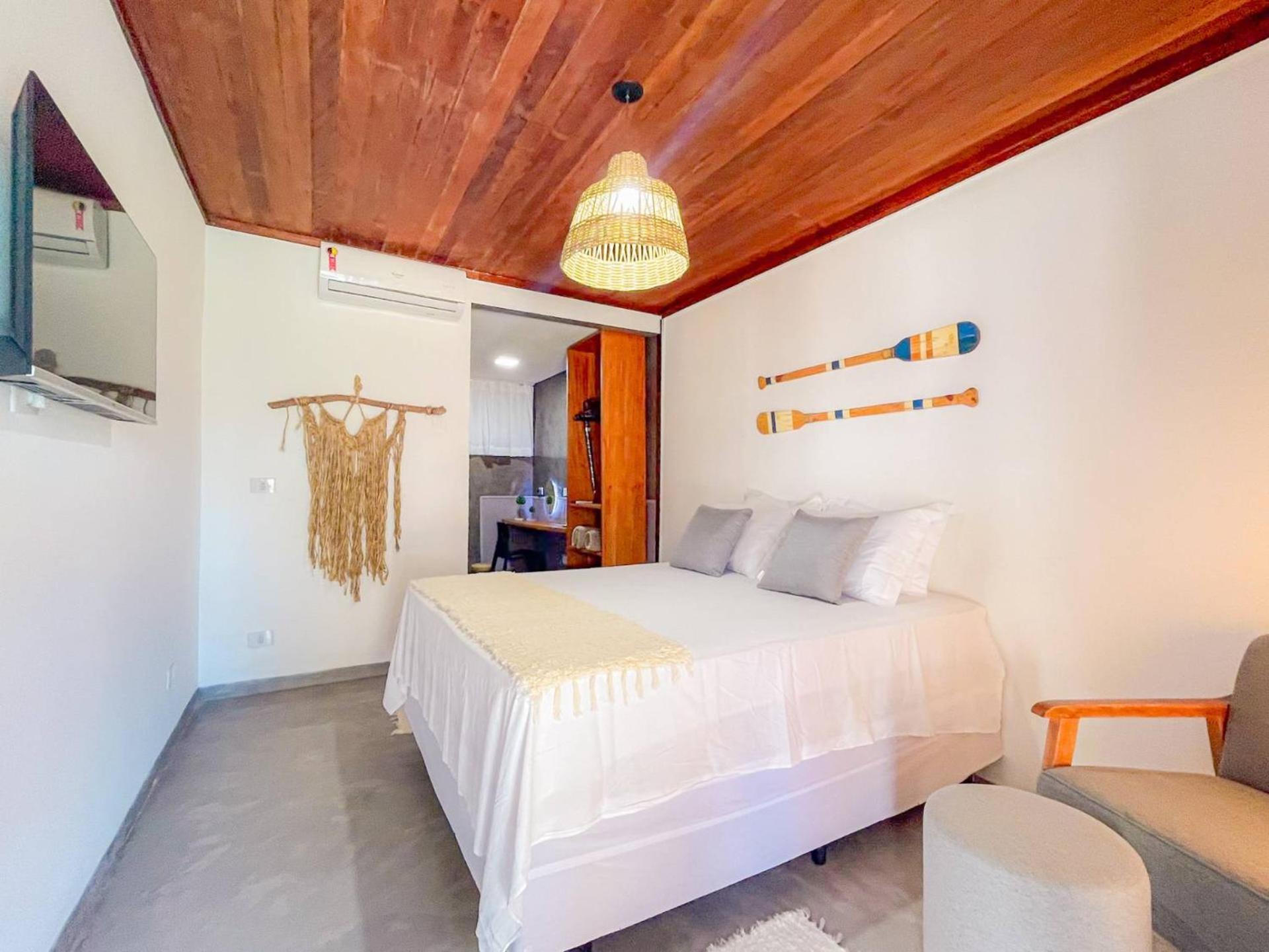 Parador 7 Bangalo, Praia Do Parracho, 1,0 Km Da Rua Mucuge Porto Seguro Bagian luar foto