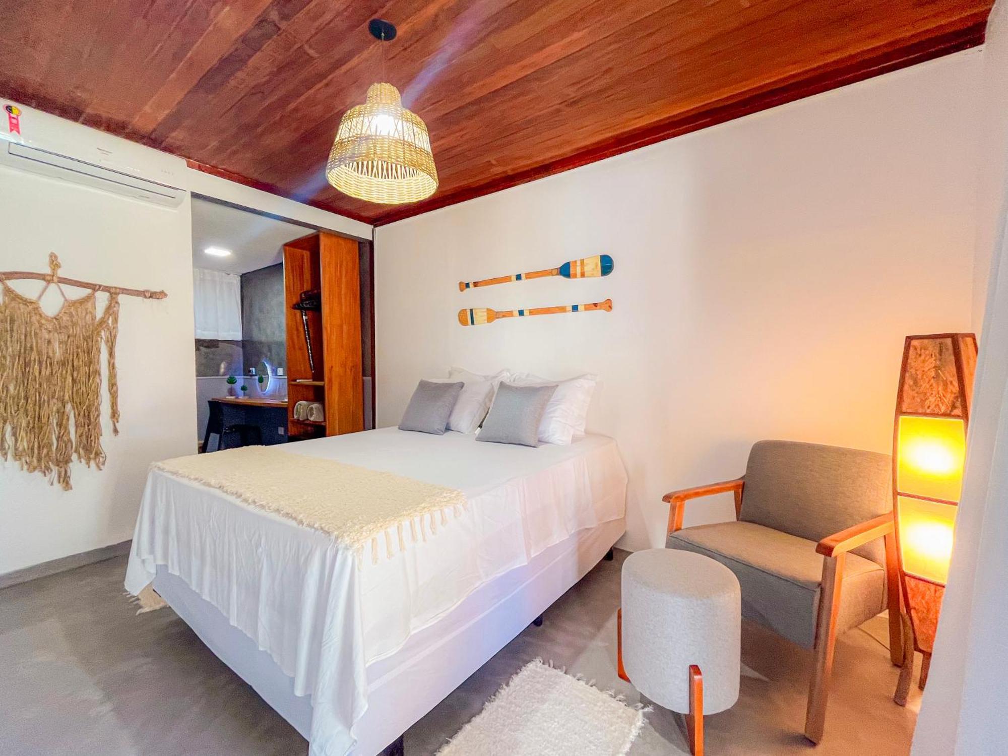 Parador 7 Bangalo, Praia Do Parracho, 1,0 Km Da Rua Mucuge Porto Seguro Bagian luar foto