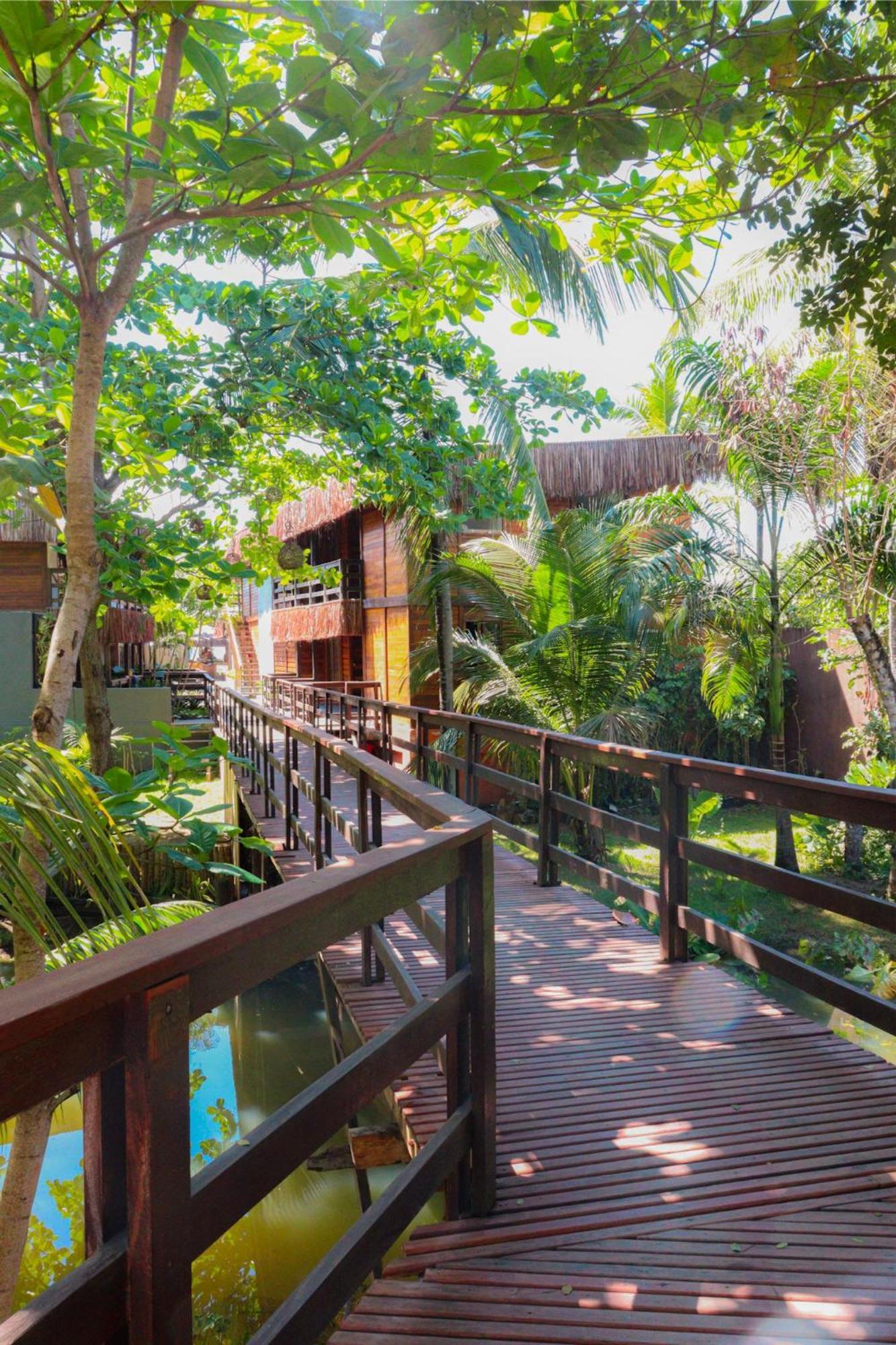 Parador 7 Bangalo, Praia Do Parracho, 1,0 Km Da Rua Mucuge Porto Seguro Bagian luar foto