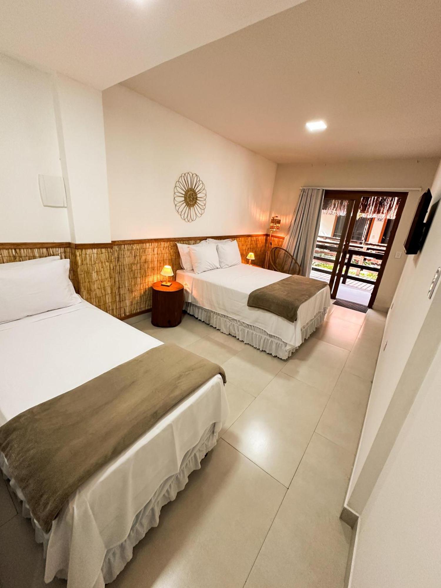 Parador 7 Bangalo, Praia Do Parracho, 1,0 Km Da Rua Mucuge Porto Seguro Bagian luar foto