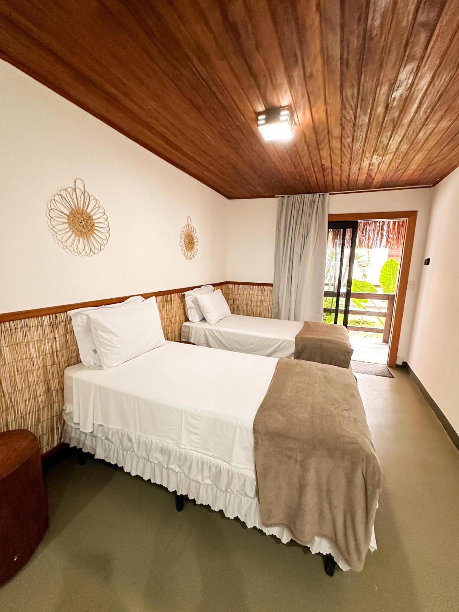 Parador 7 Bangalo, Praia Do Parracho, 1,0 Km Da Rua Mucuge Porto Seguro Bagian luar foto