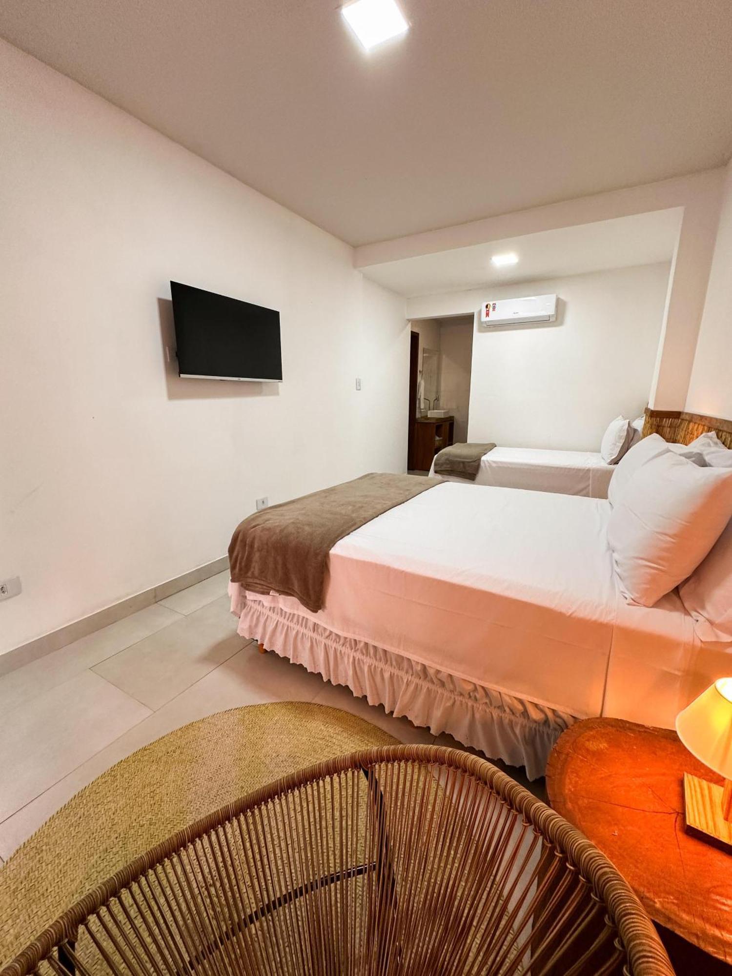 Parador 7 Bangalo, Praia Do Parracho, 1,0 Km Da Rua Mucuge Porto Seguro Bagian luar foto